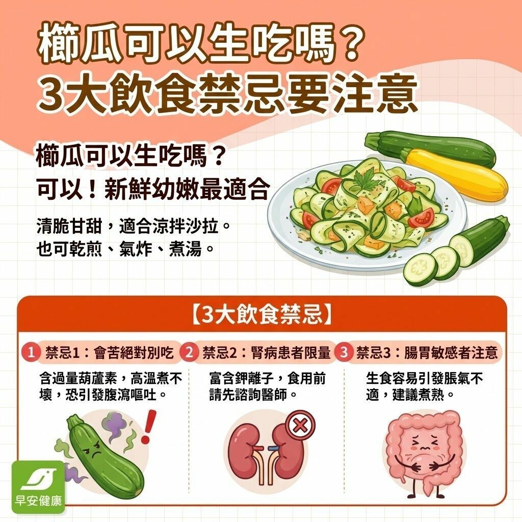 櫛瓜可以生吃嗎？營養功效和飲食禁忌，8道櫛瓜料理健康減脂